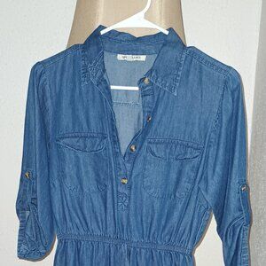 Jean shirt or short dress